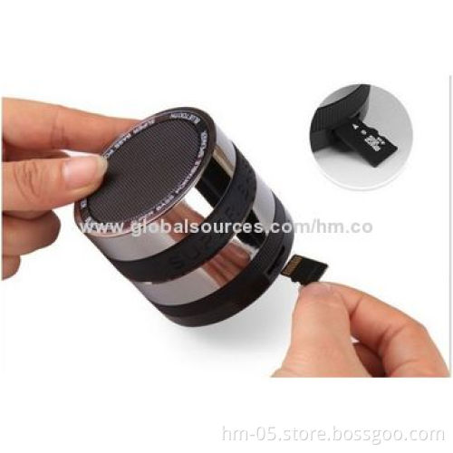 Wireless Mini Portable Bluetooth Speaker, Super Bass USB Hands-free, OEM/ODM Orders are Welcome